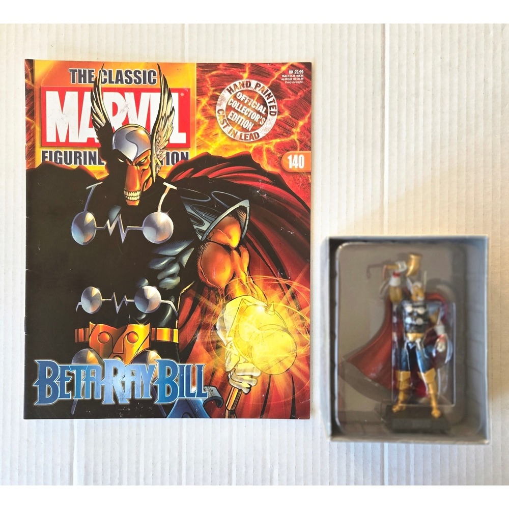 Eaglemoss 1:16 Classic Marvel Figurine w/Book: Beta Ray Bill‎ #140